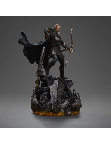 The Lord of the Rings Art Scale Statue 1/10 Legolas Unleashed 29 cm