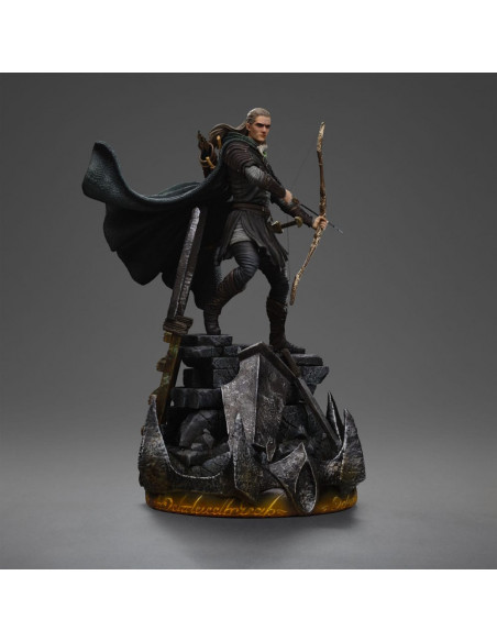 The Lord of the Rings Art Scale Statue 1/10 Legolas Unleashed 29 cm
