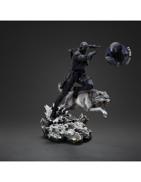 GI Joe Art Scale Statue 1/10 Snake Eyes 23 cm