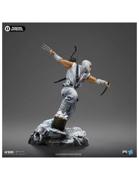 GI Joe Art Scale Statue 1/10 Storm Shadow 23 cm