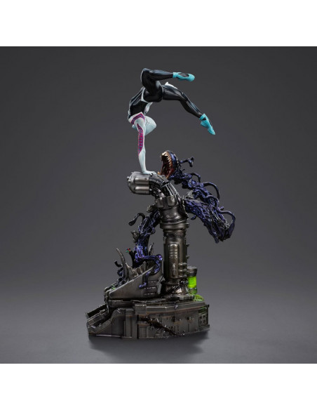 Spider-Man vs Villains Art Scale Statue 1/10 Ghost Spider Diorama  34 cm