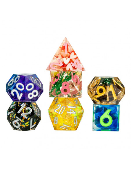 Misfit Adopt a Misfit Dice Set Blind Box Sharp Edge Dice Assortment (12)