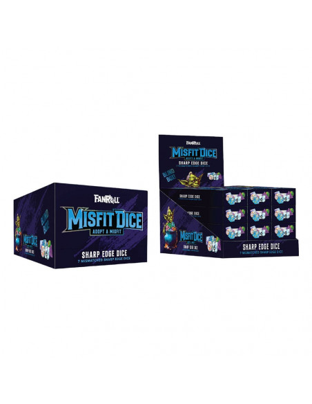 Misfit Adopt a Misfit Dice Set Blind Box Sharp Edge Dice Assortment (12)