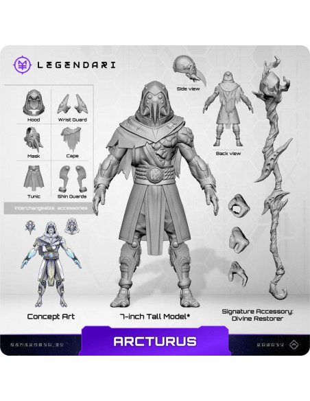 Legendari Actionfigur 1/10 Arcturus 18 cm