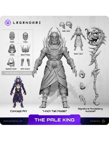 Legendari Actionfigur 1/10 Pale King 18 cm
