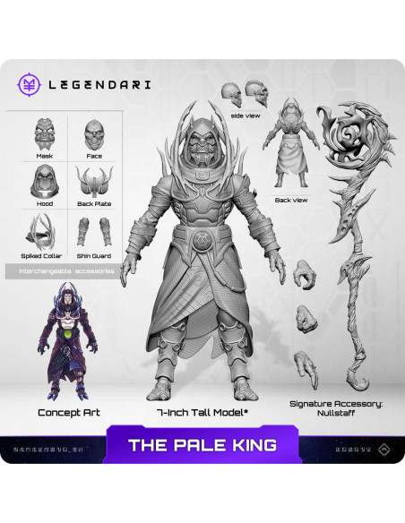 Legendari Actionfigur 1/10 Pale King 18 cm
