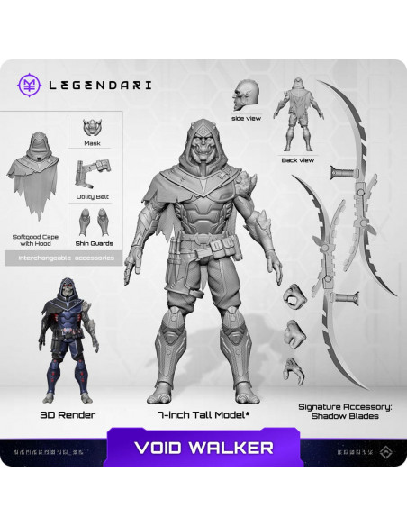 Legendari Actionfigur 1/10 Voidwalker 18 cm