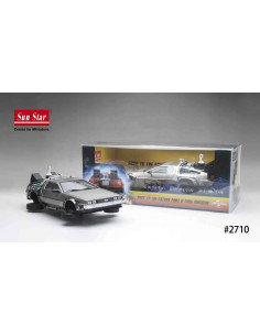 BACK TO THE FUTURE 2 DE LOREAN DIE-CAST 1:18 SCALE MODEL