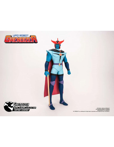 UFO ROBOT GRENDIZER  CAPTAIN GORMAN PVC STATUE