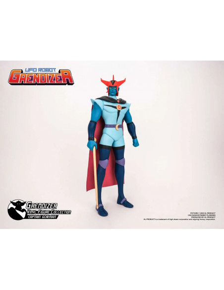 UFO ROBOT GRENDIZER  CAPTAIN GORMAN PVC STATUE