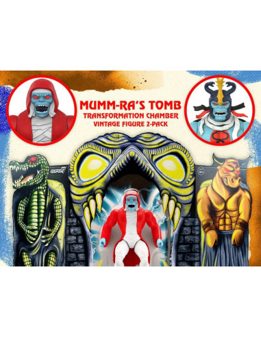 THUNDERCATS VINTAGE FIGURES MUMM-RA'S TOMB 2 PACK