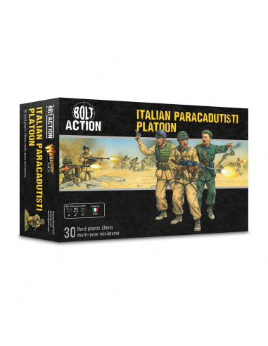 BOLT ACTION ITALIAN PARACADUTISTI PLATOON
