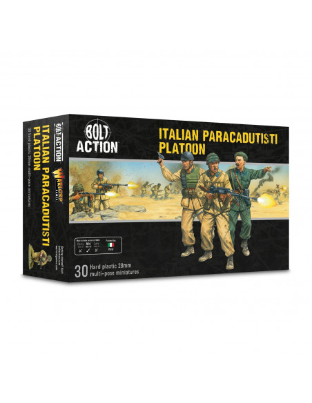 BOLT ACTION ITALIAN PARACADUTISTI PLATOON