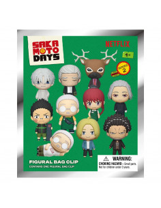 Sakamoto Days 3D Foam Bag Clips Series 2 Display (24)