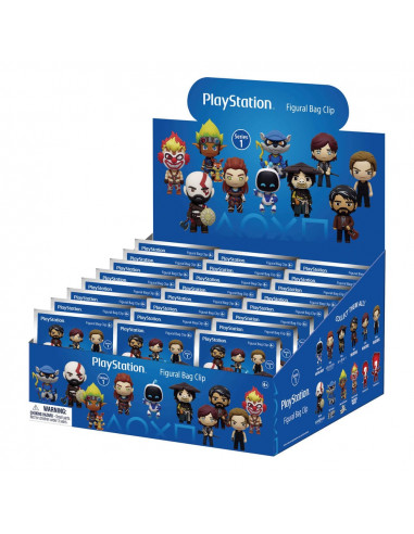 Playstation 3D Foam Bag Clips Series 1 Display (24)