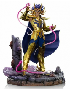 SAINT SEIYA Cancer Deathmask Gold Cloth 1/10 Scale Statue Iron Studios Sideshow