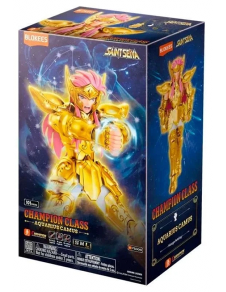 Champion Class 08 SAINT SEIYA Aquarius Camus Model kit di Montaggio Blokees