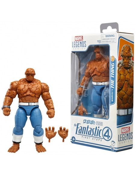 Fantastic Four 4 First Steps Action Figure Cosa THE THING Marvel Legends Hasbro