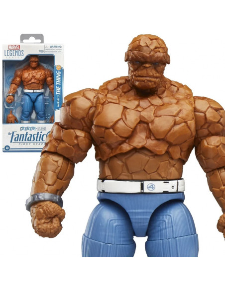 Fantastic Four 4 First Steps Action Figure Cosa THE THING Marvel Legends Hasbro