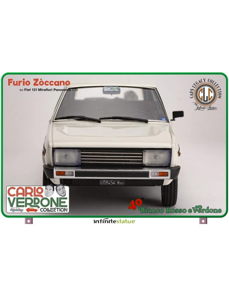 FIilm 1981 Bianco Rosso e Verdone Carlo- Furio 131 Panorama 1:18 Infinite statue