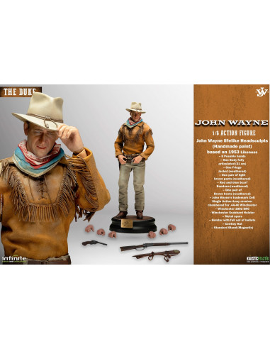 THE DUKE John Wayne STANDARD VERSION Action Figure Scale 1/6 Infinite Statue