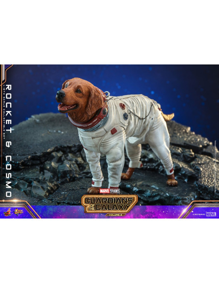 I Guardiani Della Galassia Rocket & Cosmo 1/6 Action Figure MMS708 Hot Toys