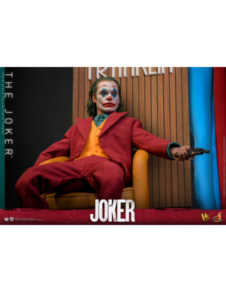 DC Batman Joaquin Phoenix THE JOKER 1/6 Action Figure Hot Toys Sideshow DX42