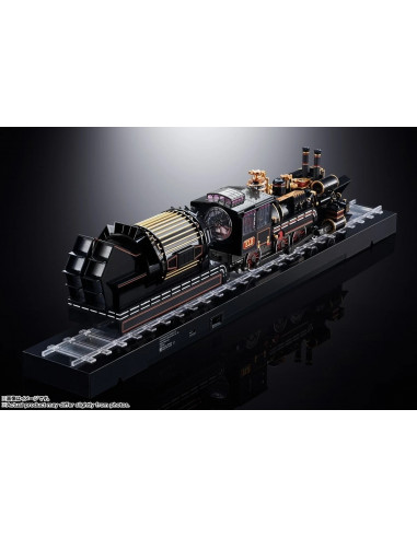 RITORNO AL FUTURO Back to the Future Time Train + Mini Figures Chogokin Bandai