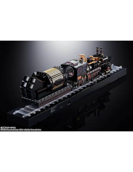 RITORNO AL FUTURO Back to the Future Time Train + Mini Figures Chogokin Bandai