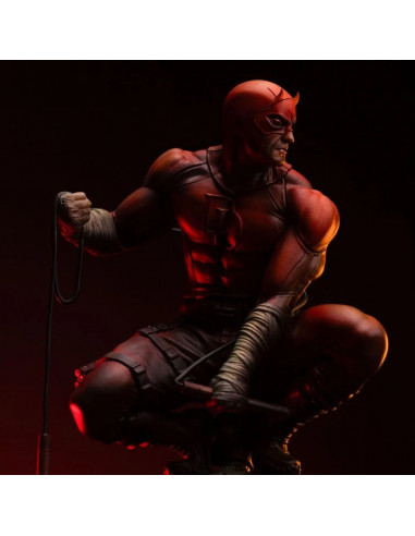 DAREDEVIL UNLEASHED 1/10 BDS Art Scale Statue MARVEL Iron Studios Sideshow RARE