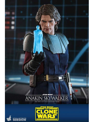 STAR WARS The Clone Wars Anakin Skywalker 1/6 Hot Toys Sideshow EXCLUSIVE TMS019