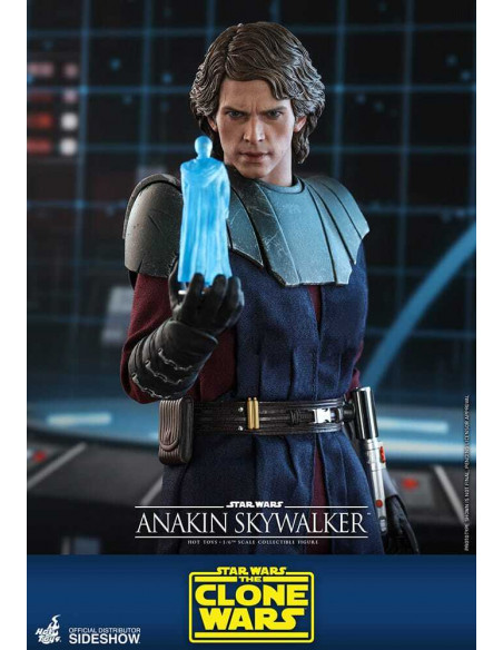 STAR WARS The Clone Wars Anakin Skywalker 1/6 Hot Toys Sideshow EXCLUSIVE TMS019