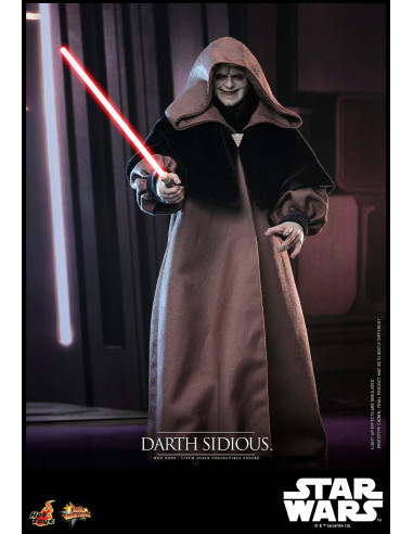 STAR WARS Darth Sidious Imperatore Palpatine 1/6 Figure MMS745 Hot Toys Sideshow