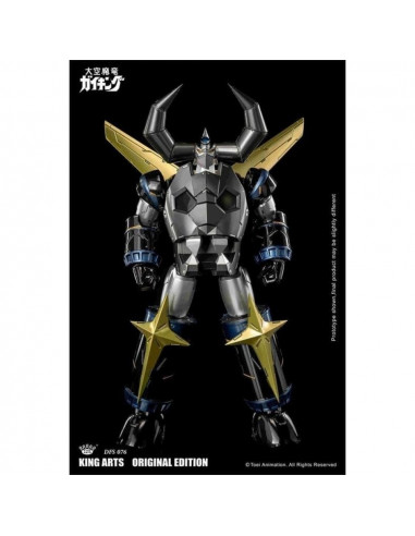 GAIKING ORIGINAL EDITION Black & Gold King Arts Diecast Robot DFS076 BROWN BOX