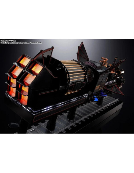 RITORNO AL FUTURO Back to the Future Time Train + Mini Figures Chogokin Bandai