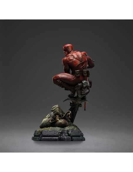DAREDEVIL UNLEASHED 1/10 BDS Art Scale Statue MARVEL Iron Studios Sideshow RARE