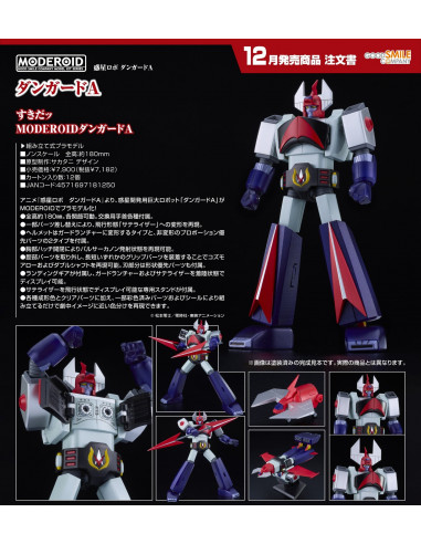 DANGUARD Moderoid Wakusei Robo Danguard Ace Plastic Model Kit Montare Good Smile
