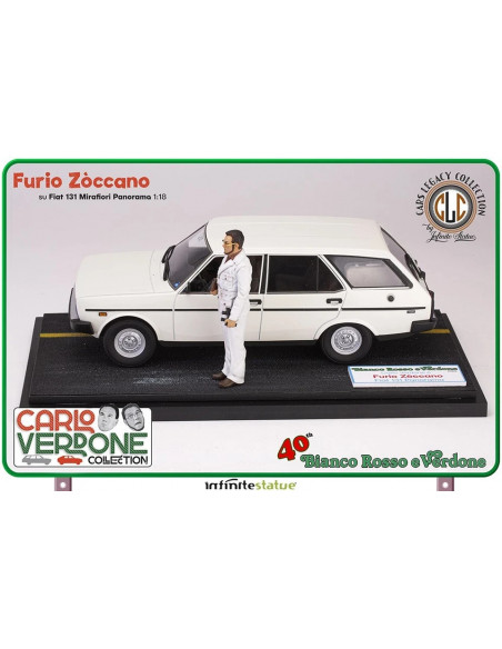FIilm 1981 Bianco Rosso e Verdone Carlo- Furio 131 Panorama 1:18 Infinite statue