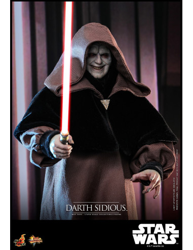 STAR WARS Darth Sidious Imperatore Palpatine 1/6 Figure MMS745 Hot Toys Sideshow