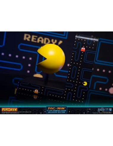 PACMAN PVC STATUE Pac-Man Tōru Iwatani First4Figures Namco 40Th Action Figure