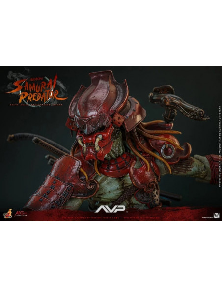 HOT TOYS Alien Predator Akaoni Samurai Artist Collection Action Figure 1/6 AC06