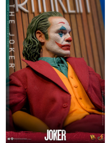 DC Batman Joaquin Phoenix THE JOKER 1/6 Action Figure Hot Toys Sideshow DX42