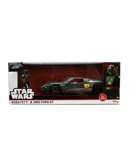 Star Wars Diecast Model 1:24 Boba Fett 2005 Ford GT