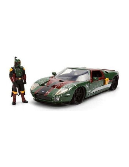 Star Wars Diecast Model 1:24 Boba Fett 2005 Ford GT