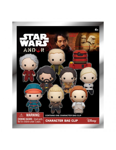 Star Wars 3D Foam Bag Clips Andor Display (24)
