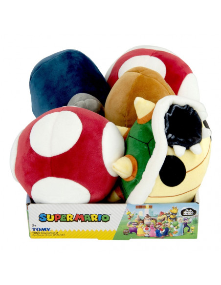 Super Mario Mocchi-Mocchi Junior Plush Figures Wave 11 15 cm Assortment (5)