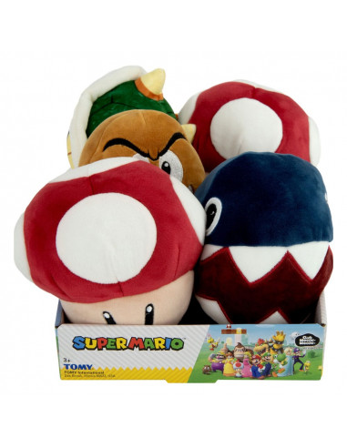 Super Mario Mocchi-Mocchi Junior Plush Figures Wave 11 15 cm Assortment (5)