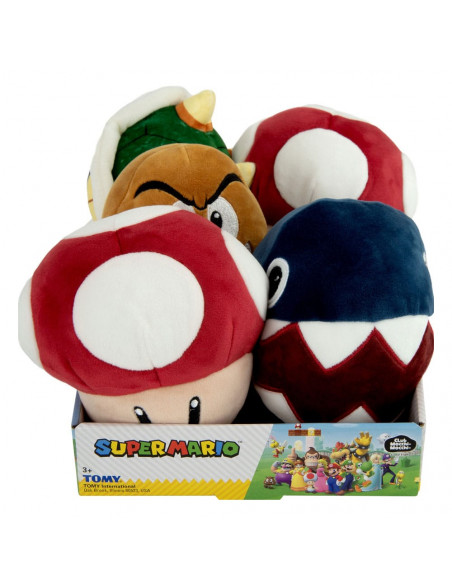 Super Mario Mocchi-Mocchi Junior Plush Figures Wave 11 15 cm Assortment (5)