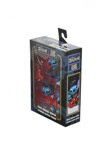 Lilo & Stitch Action Figure Ultimate Singer Elvis Stitch 7 cm