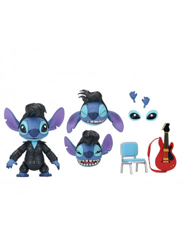 Lilo & Stitch Action Figure Ultimate Singer Elvis Stitch 7 cm
